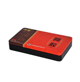 阿膠鐵盒包裝新款設(shè)計 阿膠鐵盒定做廠家